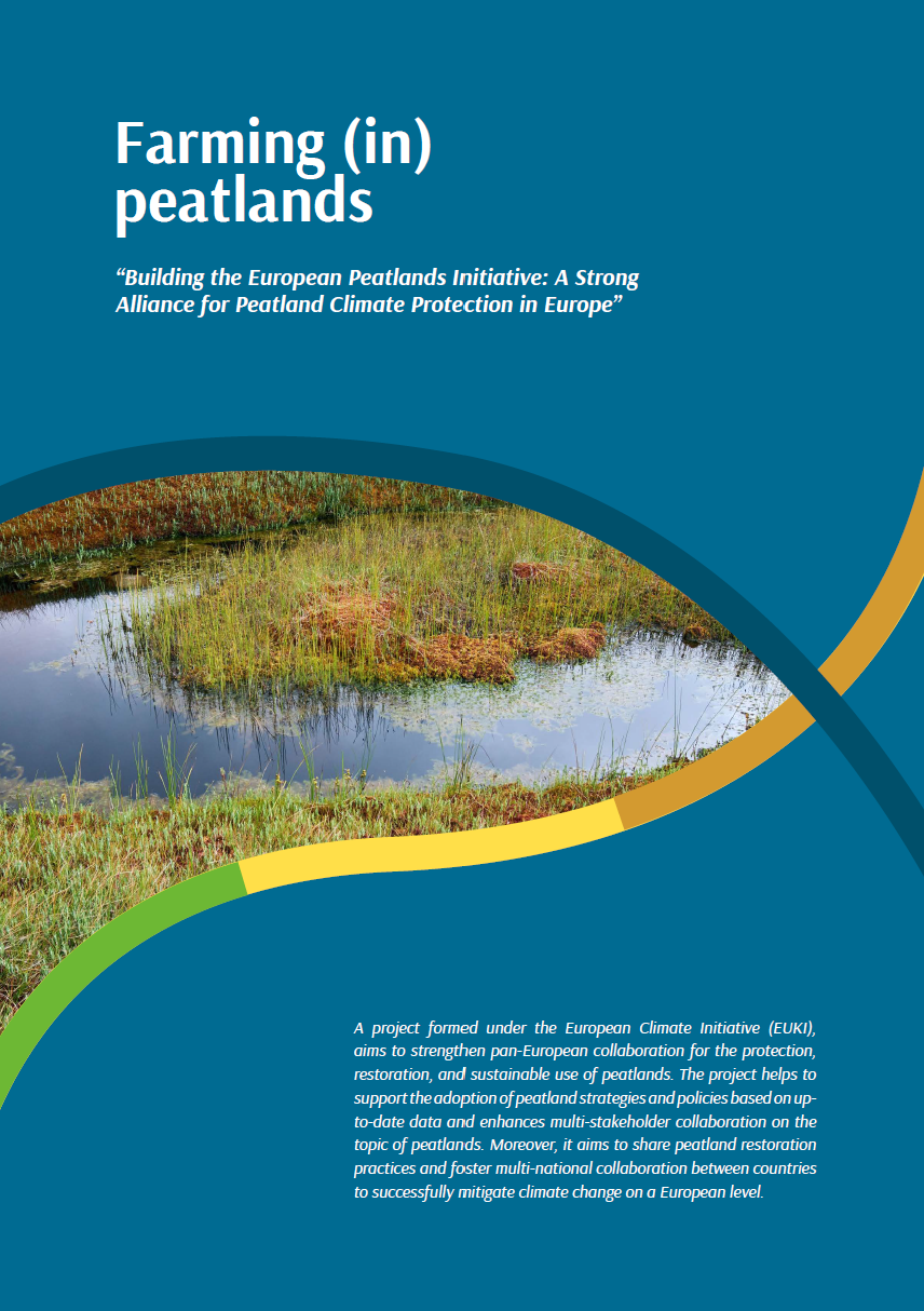 Farming in Peatlands Brochure Cover