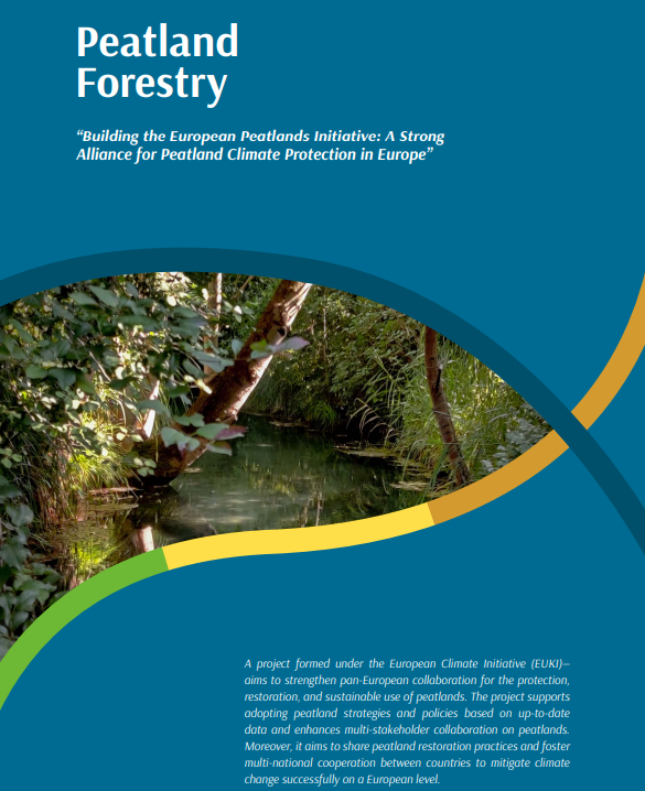 Peatlands Forestry Brochure Cover